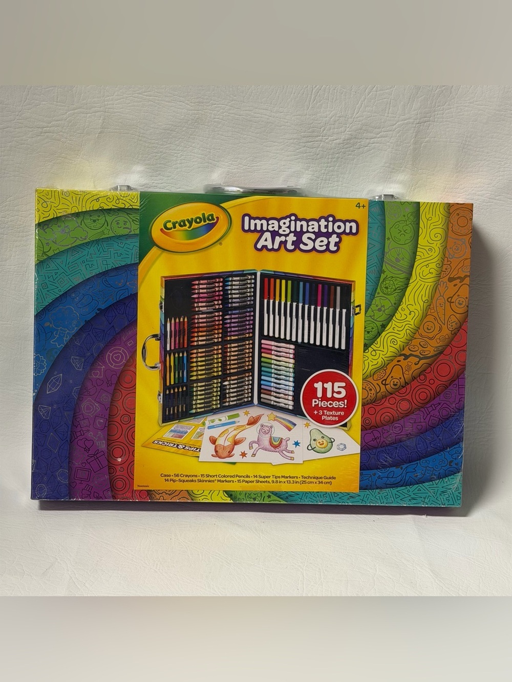 Crayola Imagination Art Coloring Set, Beginner Child, 115 Pieces